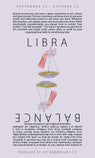 Zodiac Libra Pendant in Silver