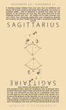 Zodiac Sagittarius Pendant in 14k Yellow Gold