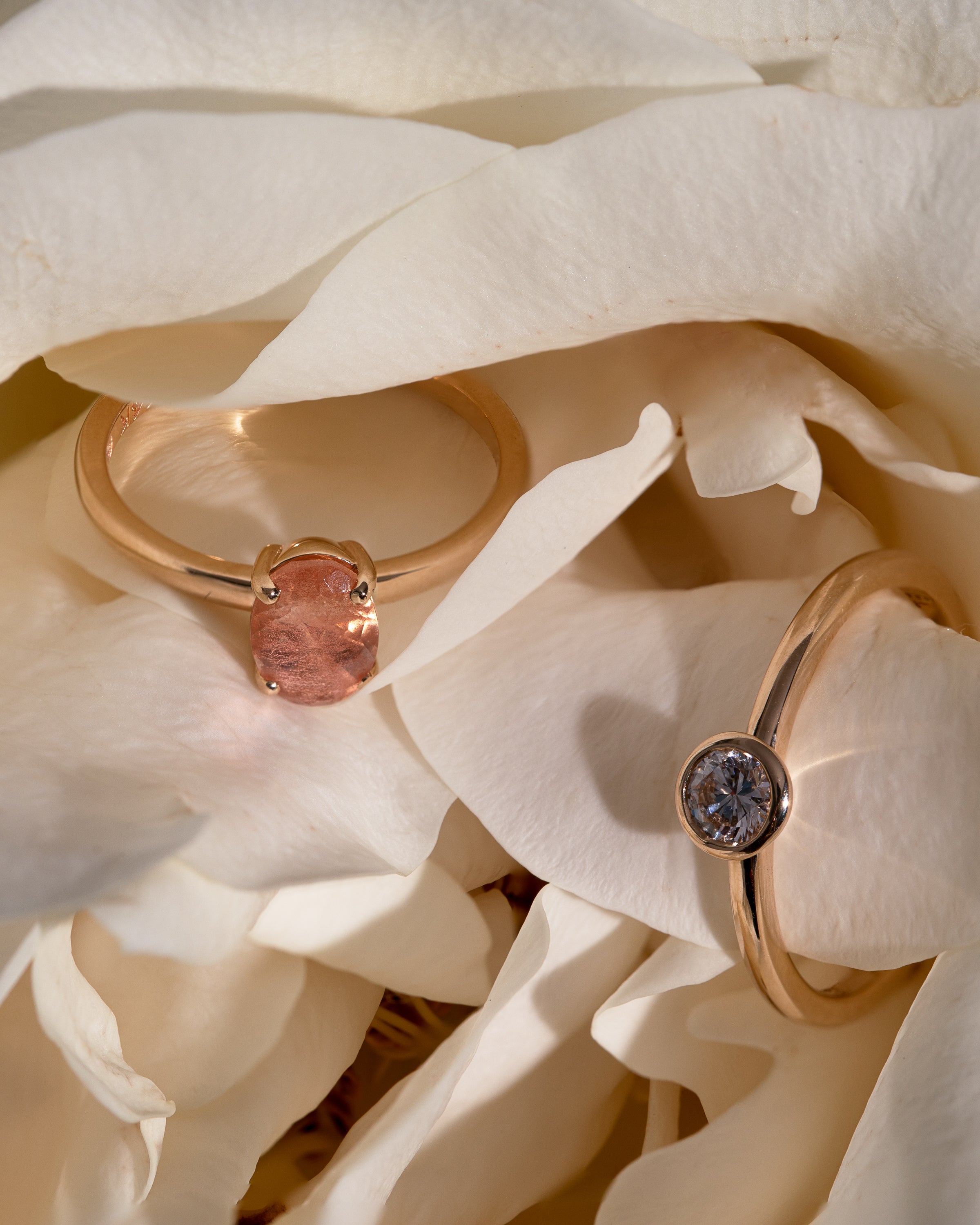 Engagement Rings in Fairmined Gold