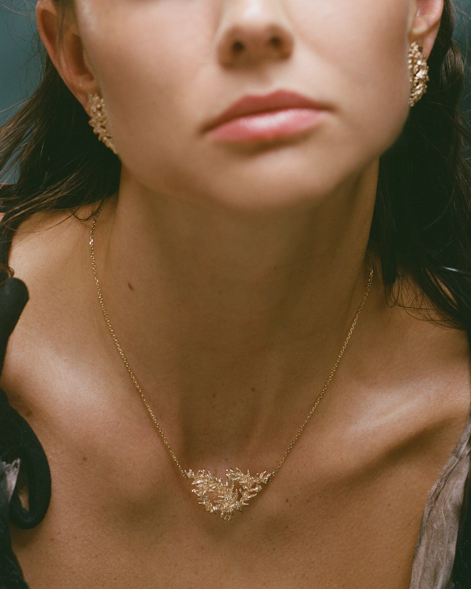 Ulysse Necklace in 14k Yellow Gold with lab-grown Diamonds