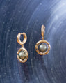 Celeste Earrings in 14k Fairmined Gold with Tahitian Pearls