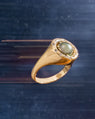 Celeste Ring in Fairmined Gold with Tahitian Pearl