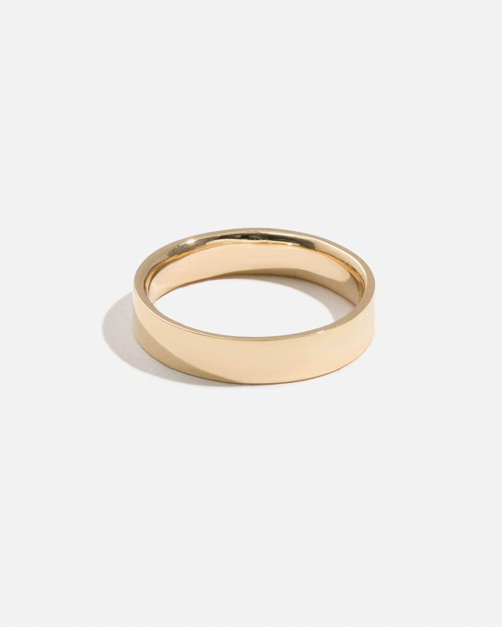 Square Band in 14k Gold 4mm