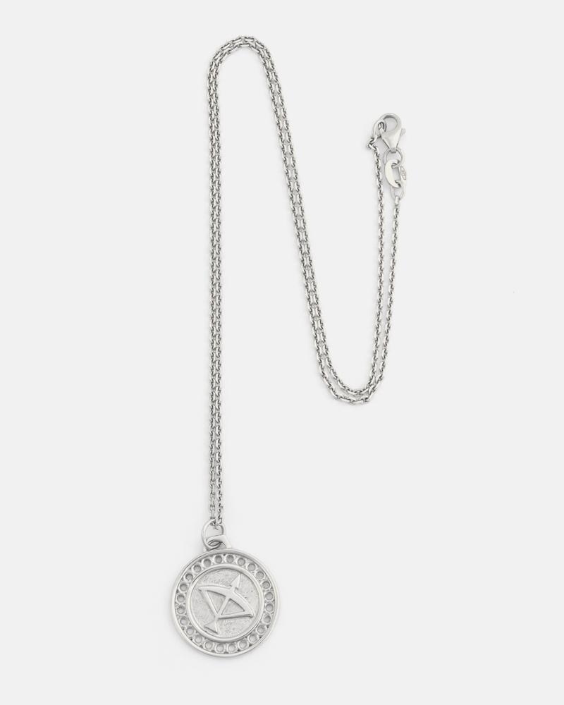 Zodiac Sagittarius Pendant in Silver