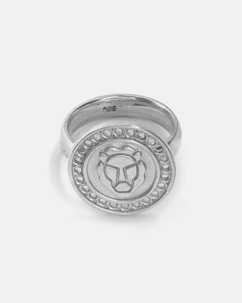Zodiac Leo Ring in Silver