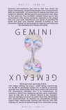 Zodiac Gemini Pendant in Silver