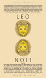 Pendentif Zodiaque Lion en Or Jaune 14k